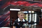 Юрченко Макар, на тренировке